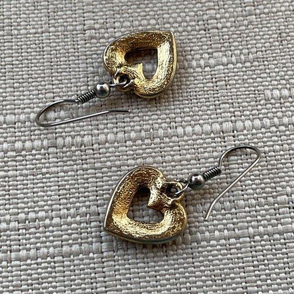 Vintage Earrings Gold Tone Fashion Ear Jewelry Women Earrings - Picture 8 of 10